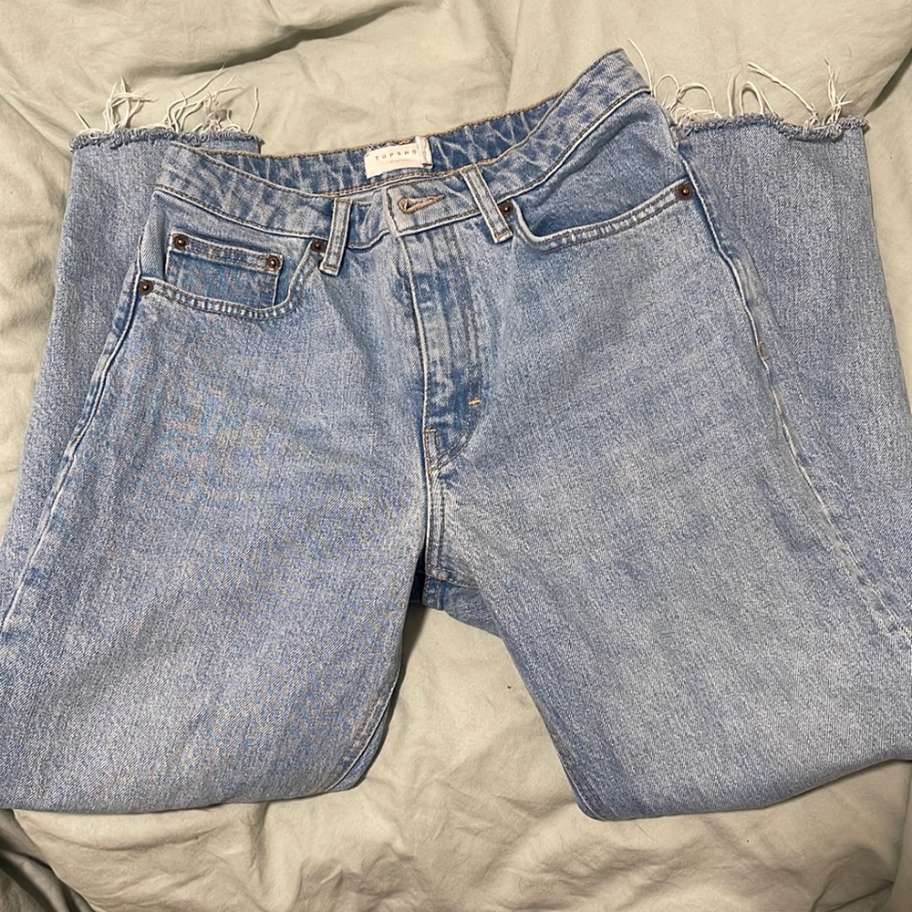Topshop straight jean